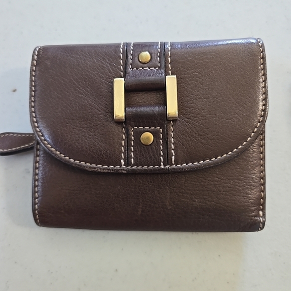 Brown Leather Shoulder Bag and Wallet Set Wilsons Leather - Picture 8 of 12